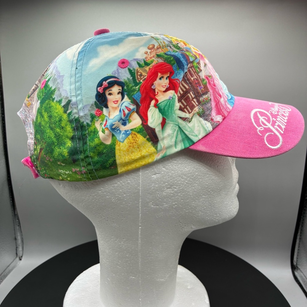 Disney Parks Princess Hat Youth Girls Adjustable Magic Kingdom Suede Brim - Picture 6 of 9